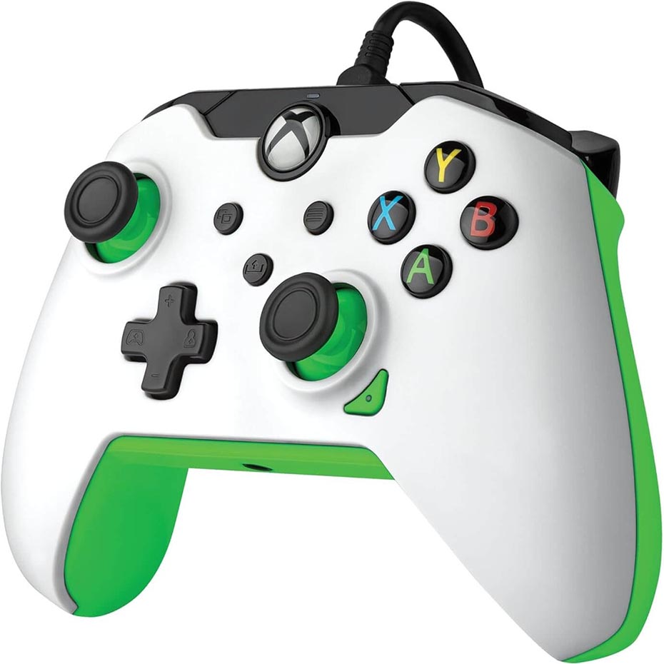 مشخصات دسته بازی PDP XBOX X/S/PC سفید سبز