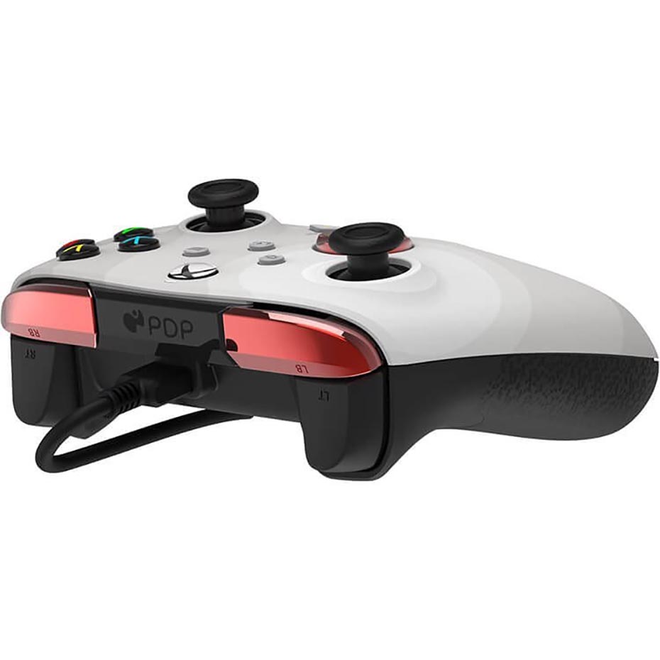 ابعاد دسته بازی PDP XBOX X/S/PC سفید قرمز