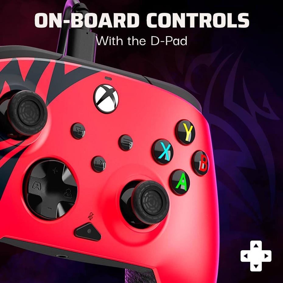 مشخصات دسته بازی PDP XBOX X/S/PC قرمز