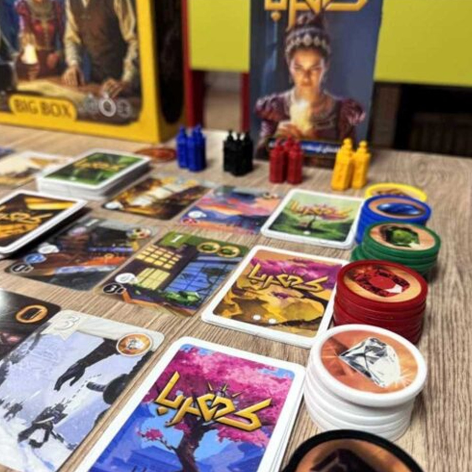 مشخصات بازی فکری ایرانی کهربا بیگ باکس Splendor Big Box