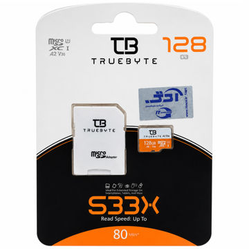 رم میکرو تروبایت مدل TRUEBYTE 533X U3 C10 128GB