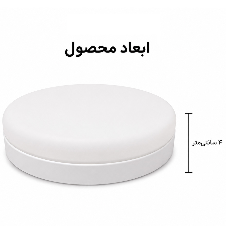 پنل بدون قاب روکار دایره ای 36 وات سایروکس