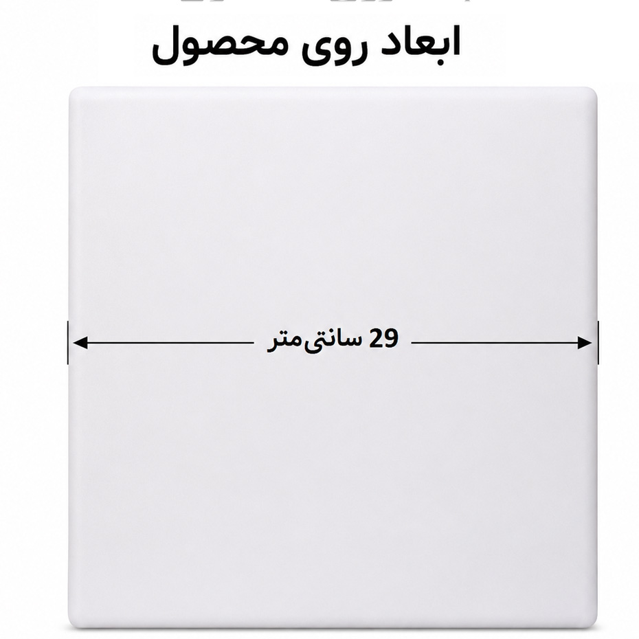 پنل بدون قاب روکار دایره ای 48 وات سایروکس