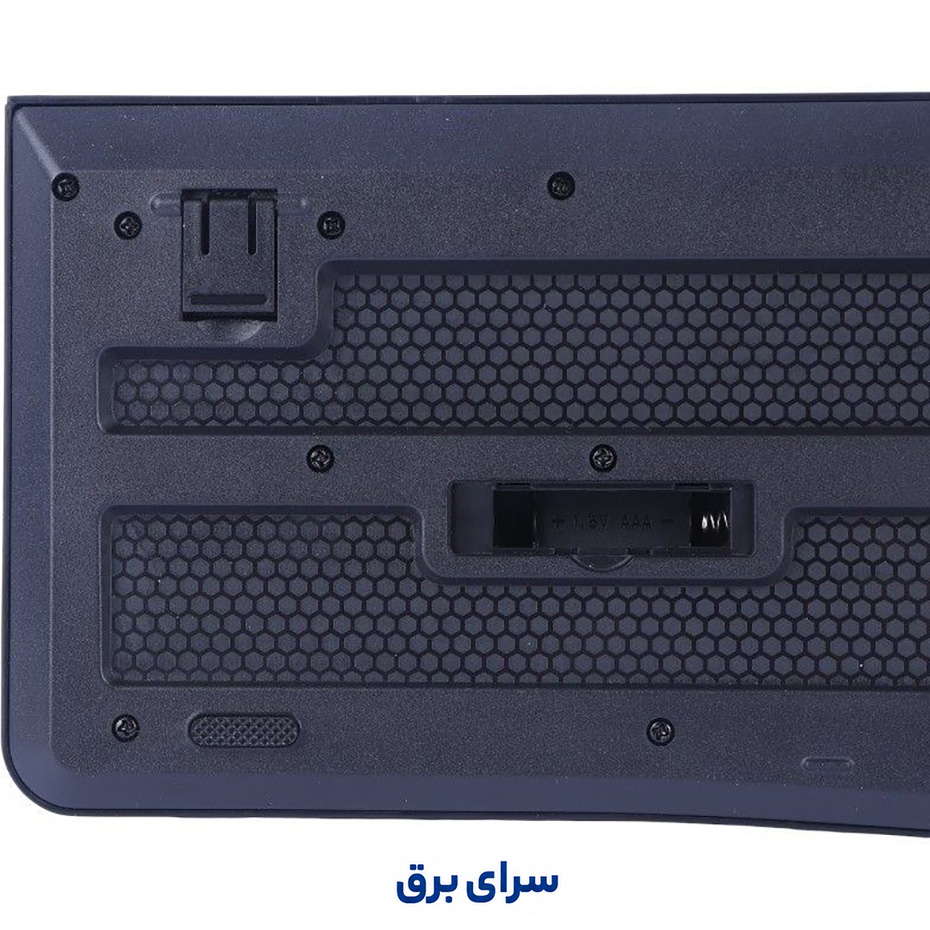 پشت کیبورد بی سیم تسکو مدل TSCO TK 7007 W مشکی