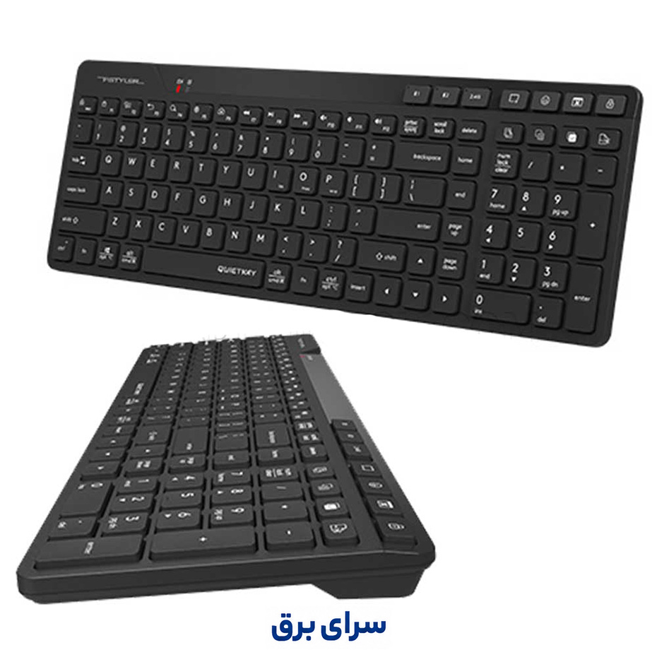 قیمت کیبورد بی سیم ایفورتک مدل A4TECH FBK 27 C مشکی