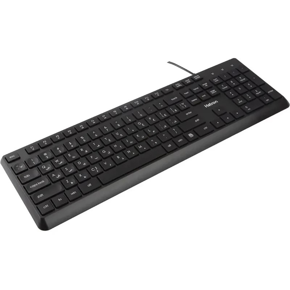 مشخصات کیبورد سیم دار هترون مدل Hatron HK190