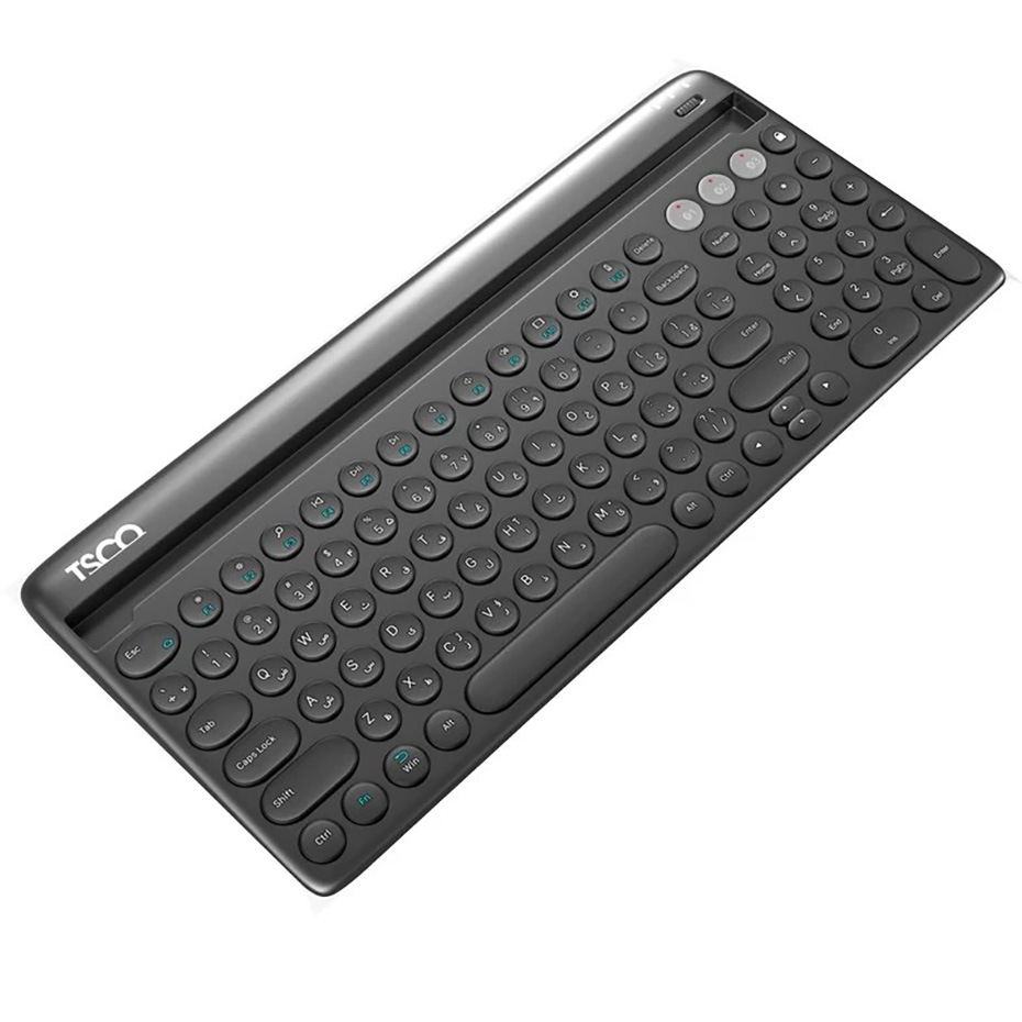 قیمت کیبورد بی سیم تسکو مدل TSCO TK 7322 BT مشکی