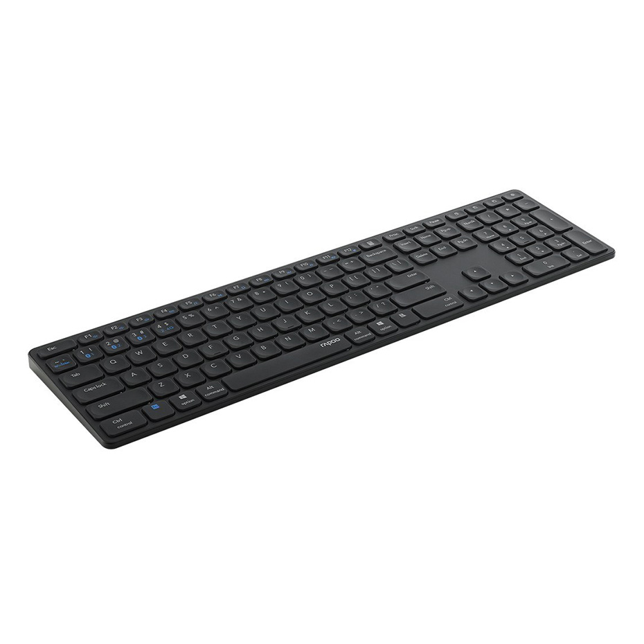 مشخصات کیبورد بی سیم رپو مدل RAPOO E 9550 L خاکستری