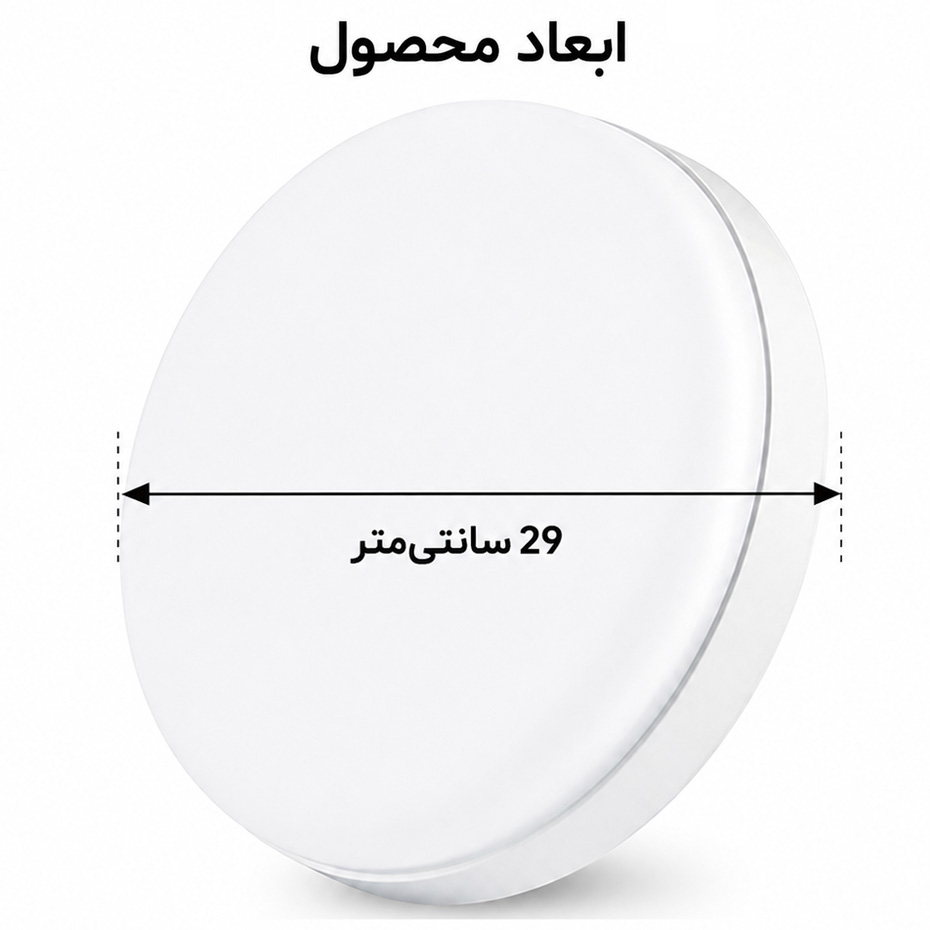 پنل بدون قاب روکار گرد 24 وات برند سایروکس