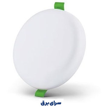 پنل فول لایت 18 وات توکار دایره گرد برند سایروکس