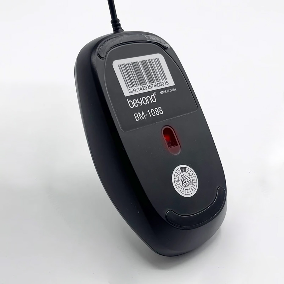 مشخصات ماوس سیم دار بیاند مدل BEYOND BM-1088 مشکی