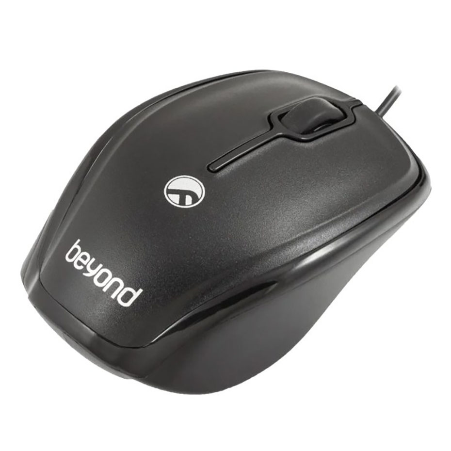 قیمت ماوس سیم دار بیاند مدل BEYOND BM-1221 مشکی