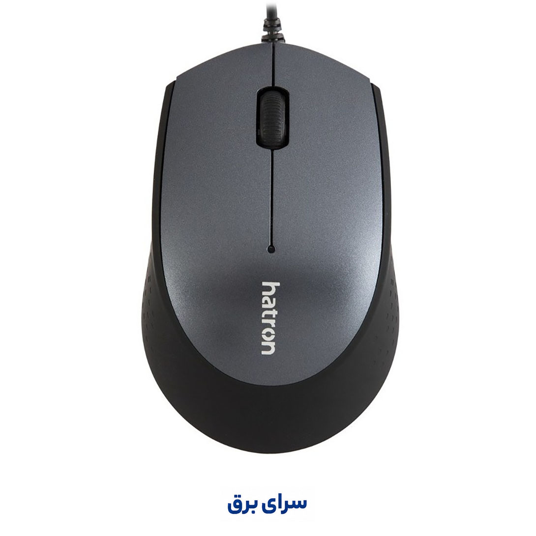 قیمت ماوس سیم دار هترون مدل Hatron HM430SL مشکی