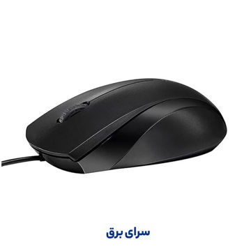 خرید ماوس سیم دار رپو مدل RAPOO N1200 مشکی