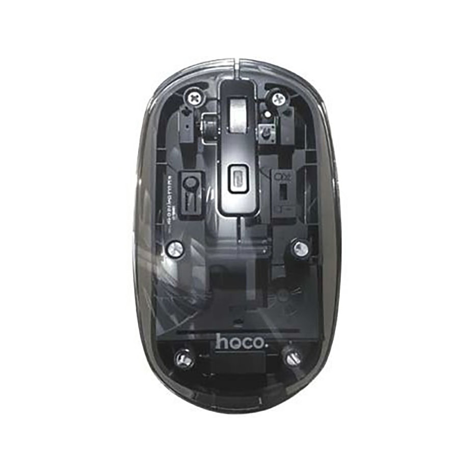 مشخصات ماوس بی سیم هوکو مدل HOCO GM29 شفاف مشکی