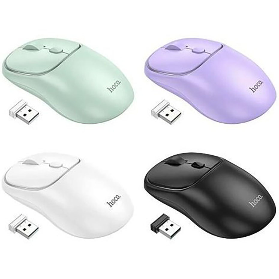 تنوع رنگ ماوس بی سیم هوکو مدل HOCO GM 25