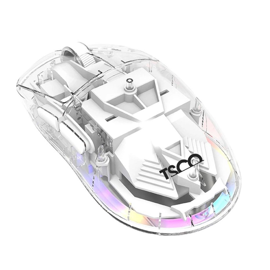 مشخصات ماوس بی سیم تسکو مدل TSCO TM 795W شفاف