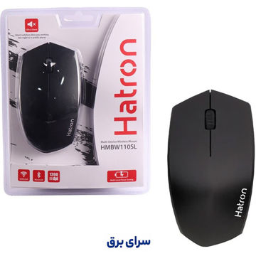 خرید ماوس بی سیم هترون مدل Hatron HMBW 110 SL مشکی