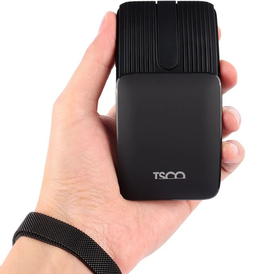 ابعاد ماوس وایرلس تسکو مدل TSCO TM 850BT مشکی