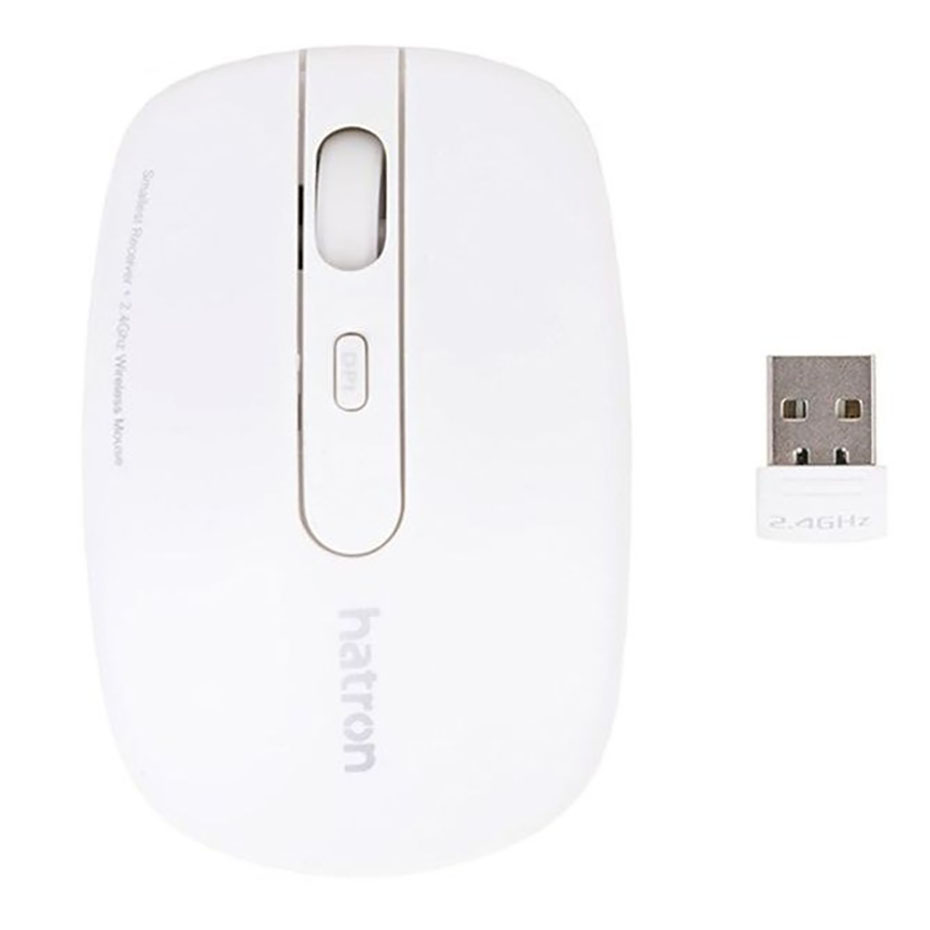 ابعاد ماوس بی سیم هترون مدل Hatron HMW 112 SL