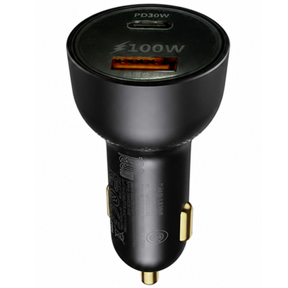 شارژر فندکی 2 خروجی تایپ سی فست ORIGINAL FAST CAR CHARGER 100W