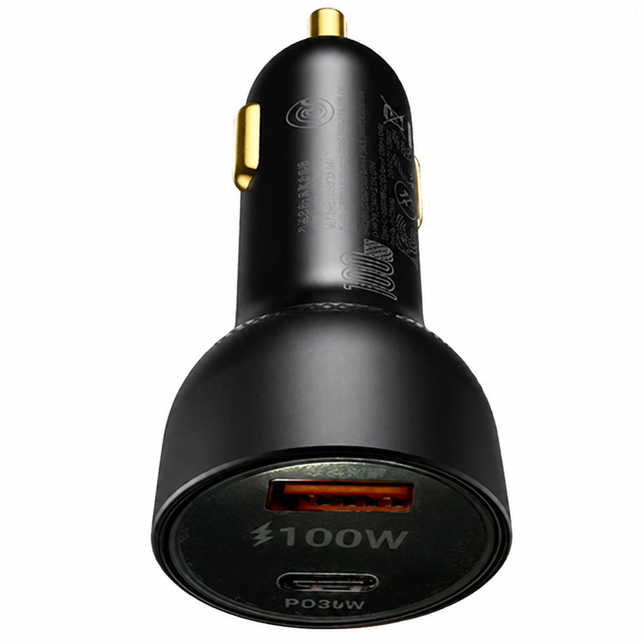 شارژر فندکی 2 خروجی تایپ سی فست ORIGINAL FAST CAR CHARGER 100W