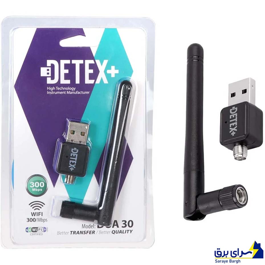 خرید کارت شبکه بی سیم دتکس پلاس مدل DETEX+ DUA 30