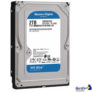 خرید هارد اینترنال وسترن دیجیتال مدل WesternDigital 2TB BLUE HDD WD آبی