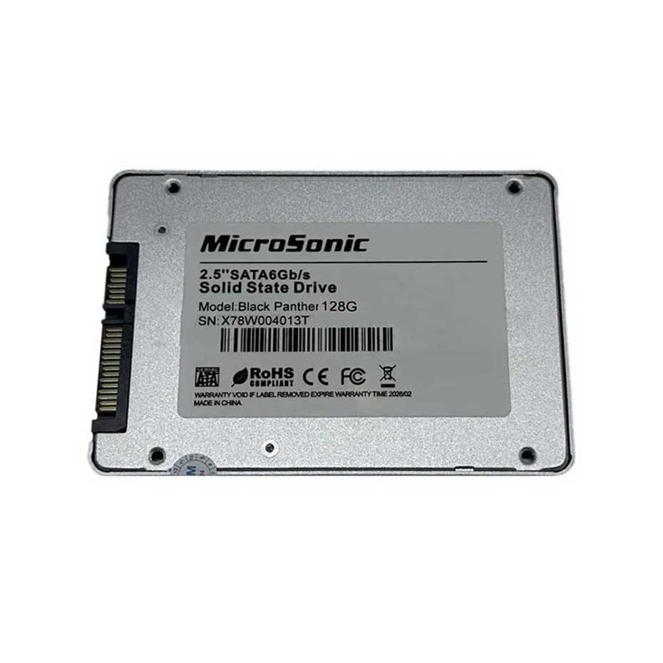 مشخصات هارد SSD اینترنال میکروسونیک مدل MicroSonic BLACK PANTHER 128GB