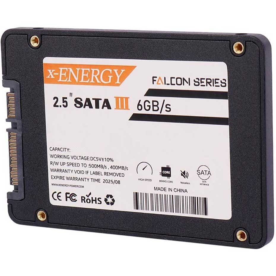مشخصات هارد SSD اینترنال ایکس انرژی مدل X-ENERGY FALCON 128GB