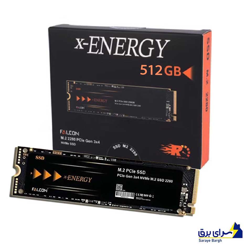 خرید هارد SSD اینترنال ایکس انرژی مدل X-ENERGY FALCON M2 512GB