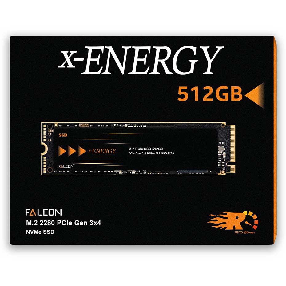 توضیحات هارد SSD اینترنال ایکس انرژی مدل X-ENERGY FALCON M2 512GB