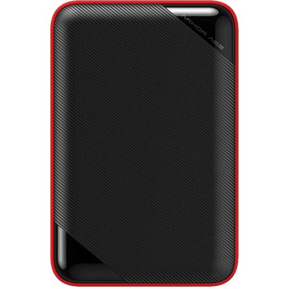 هارد اکسترنال سیلیکون پاور مدل Silicon Power Armor A62 5TB مشکی قرمز +هدیه فلش سیلیکون پاور Touch T01 32GB