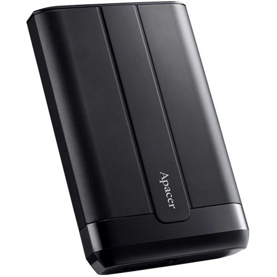 مشخصات هارد اکسترنال اپیسر مدل Apacer AC732 2TB مشکی+ هدیه فلش اپیسر مدل Apacer 32GB