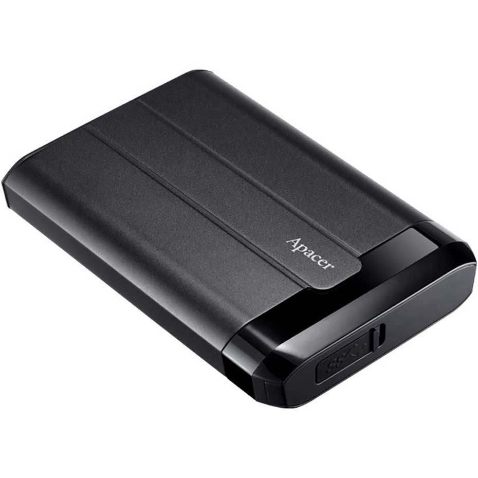 ابعاد هارد اکسترنال اپیسر مدل Apacer AC732 2TB مشکی+ هدیه فلش اپیسر مدل Apacer 32GB