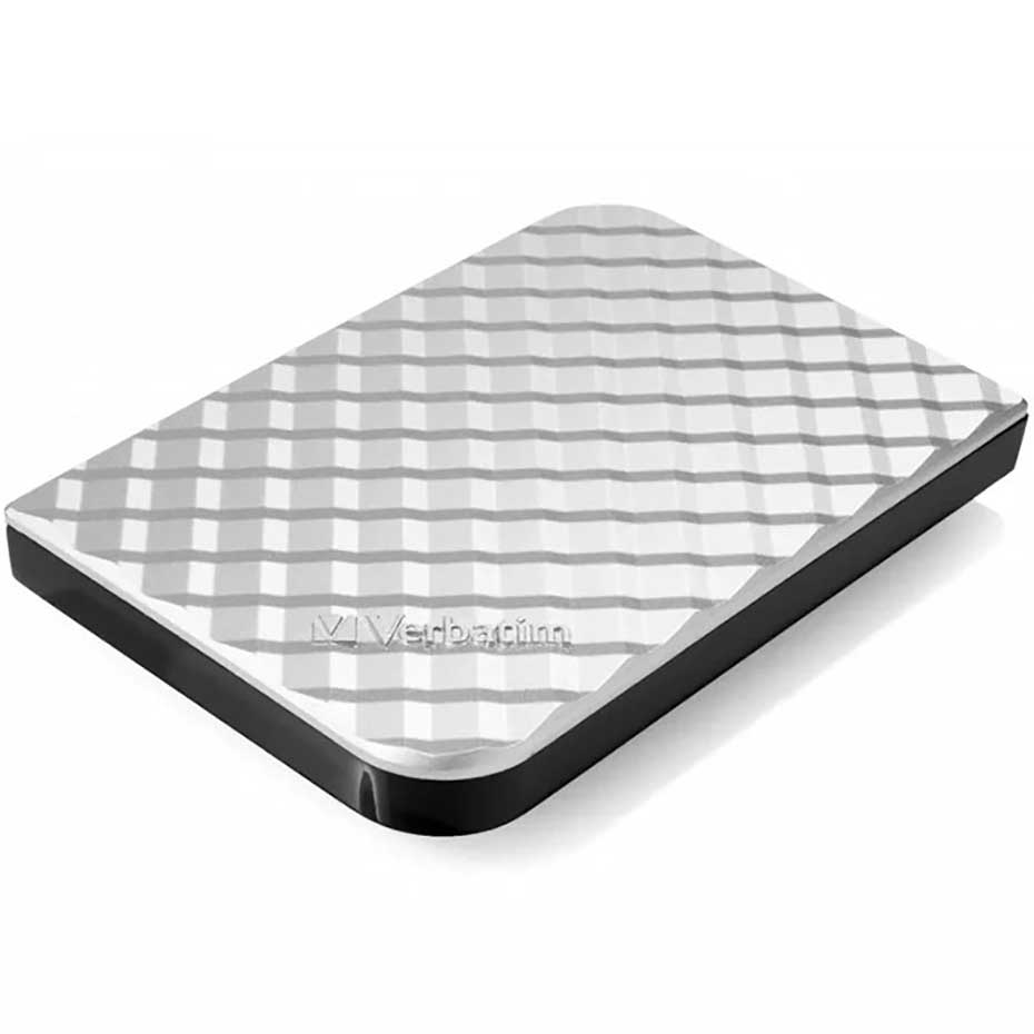 قیمت هارد اکسترنال ورباتیم مدل VERBATIM EXT GO 2TB نقره ای