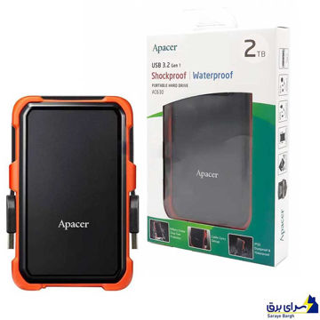 خرید هارد اکسترنال اپیسر مدل Apacer AC630 2TB مشکی نارنجی
