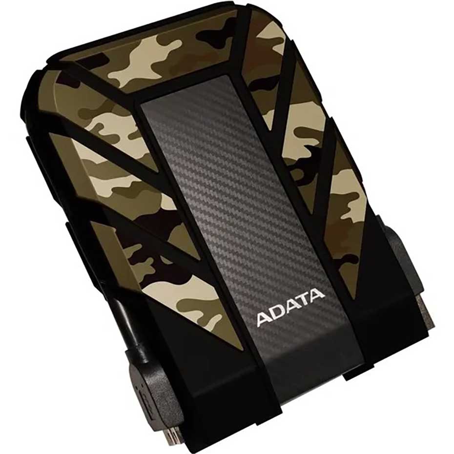 ابعاد هارد اکسترنال ای دیتا مدل ADATA External HD710 PRO 1TB چریکی