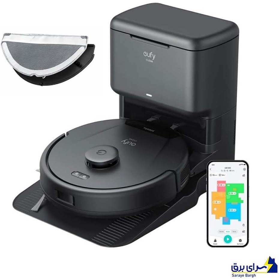 ابعاد جارو هوشمند انکر یوفی مدل Anker eufy L60 Hybrid T2278V11