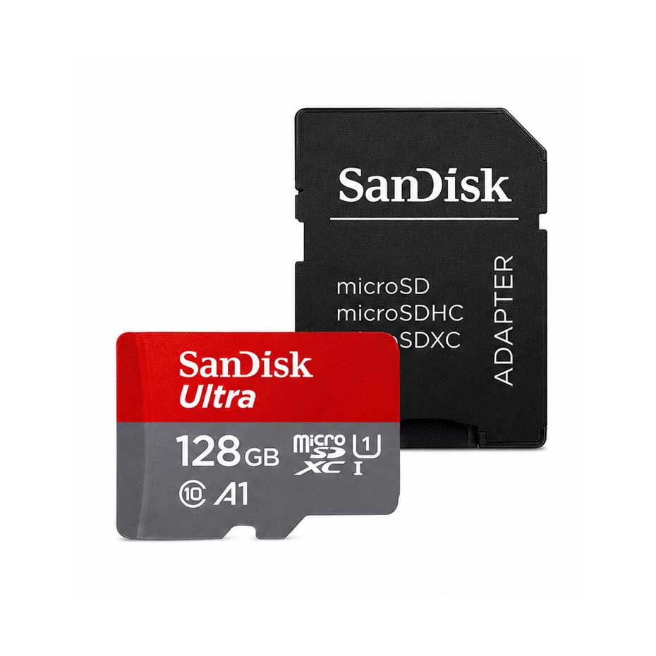 قیمت رم سندیسک مدل SanDisk 100MB A1 ULTRA 128G