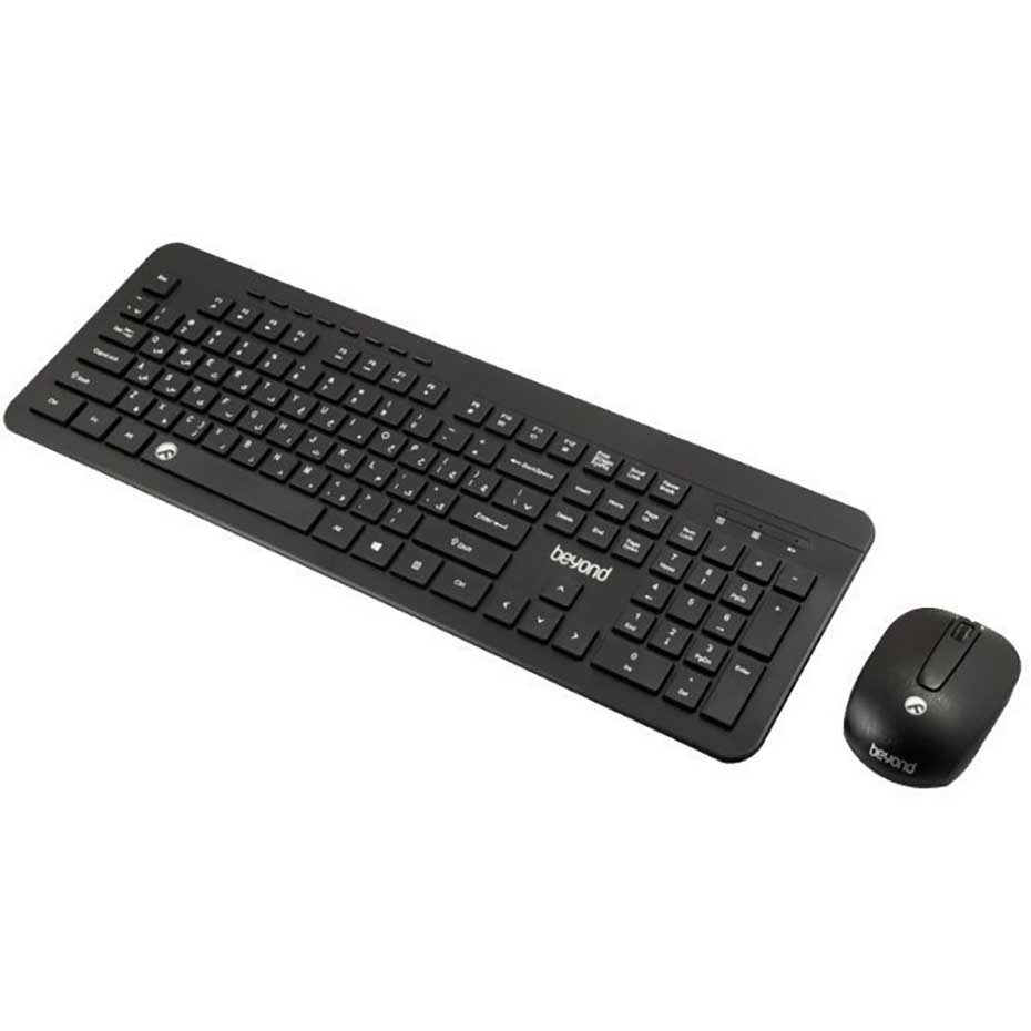 قیمت کیبورد و ماوس بی سیم بیاند مدل BEYOND BK-5310RF