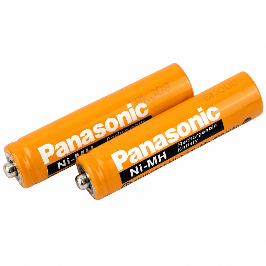 باتری شارژی نیم قلمی پاناسونیک Panasonic شارژی 630 میلی اصل