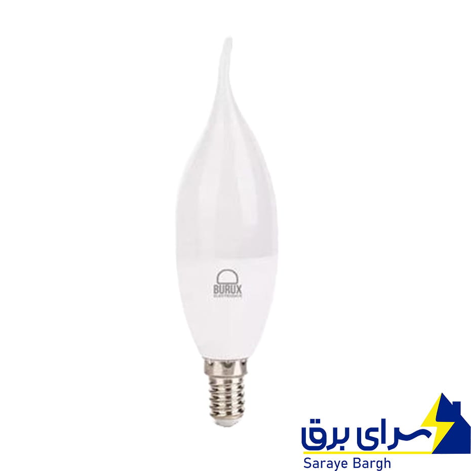 خرید لامپ LED اشکی 6 وات بروکس پایه E14