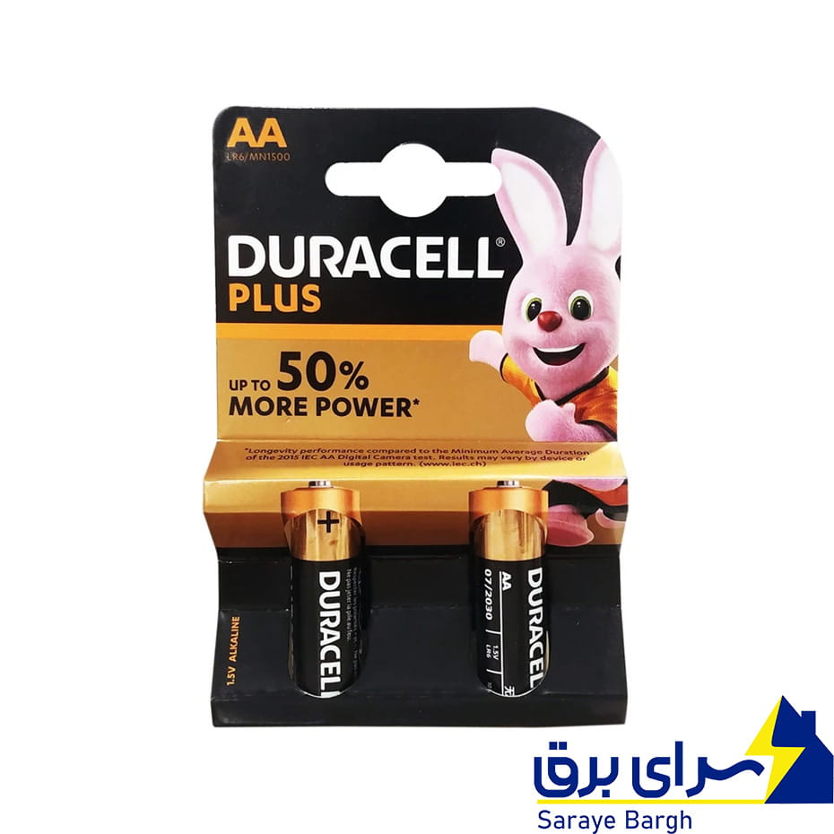 خریدباتری قلمی دوراسل مدل PLUS-LR6 بسته 2 عددی گرید B