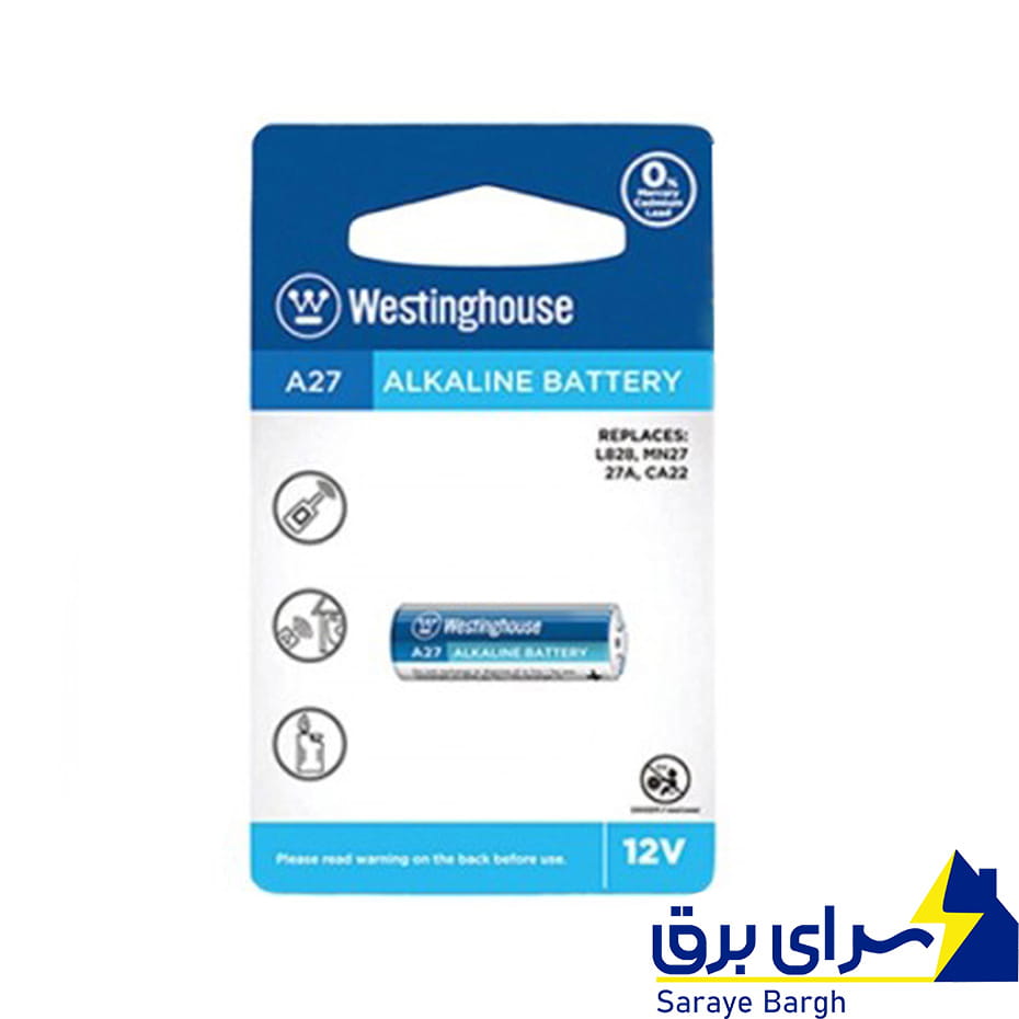 خرید باتری 12 ولت A27 وستینگهاوس آلکالاین