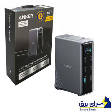 خرید شارژر رومیزی چند منظوره انکر مدل ANKER A83B62A1 PD 14in1 160W مشکی