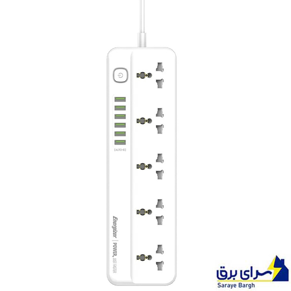خرید چند راهی برق انرجایزر مدل Energizer EPB2505EU