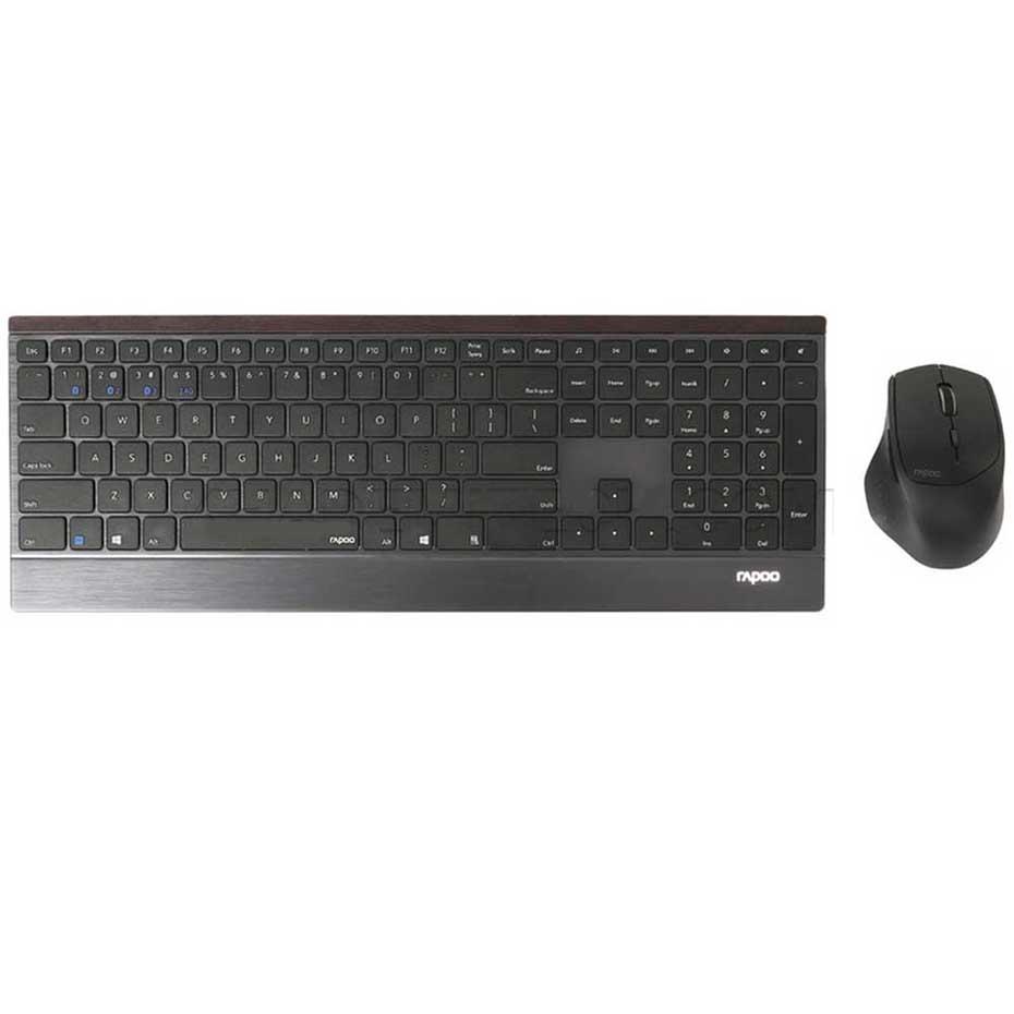 قیمت کیبورد و ماوس بی سیم رپو مدل RAPOO 9500M
